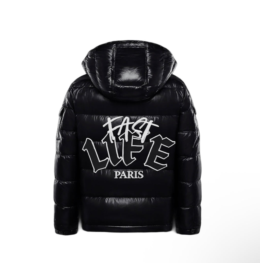 PUFFER BLACK EDITION — FASTLIFE PARIS