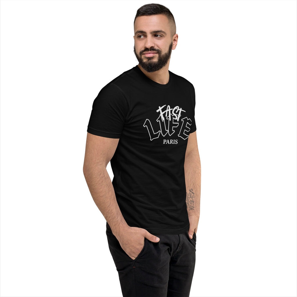 TEE SHIRT BLACC — FASTLIFE PARIS
